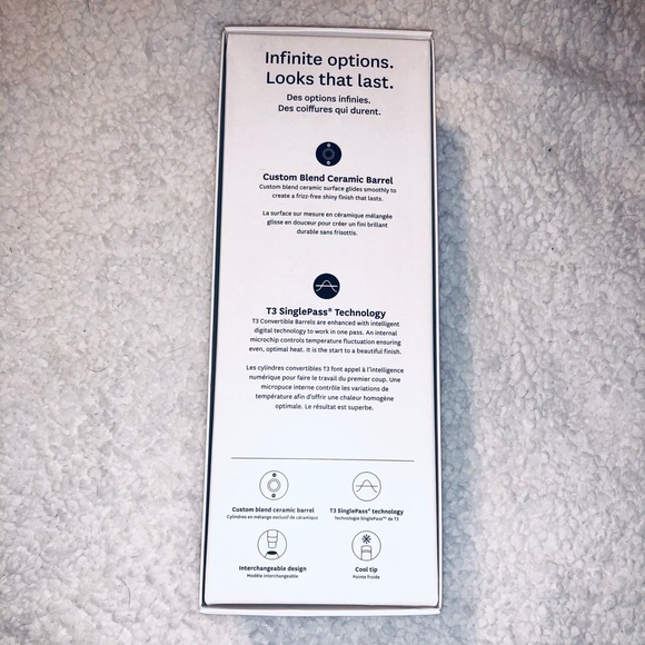 T3 Micro 1 inch Defined curls clip barrel - Picture 3 of 3